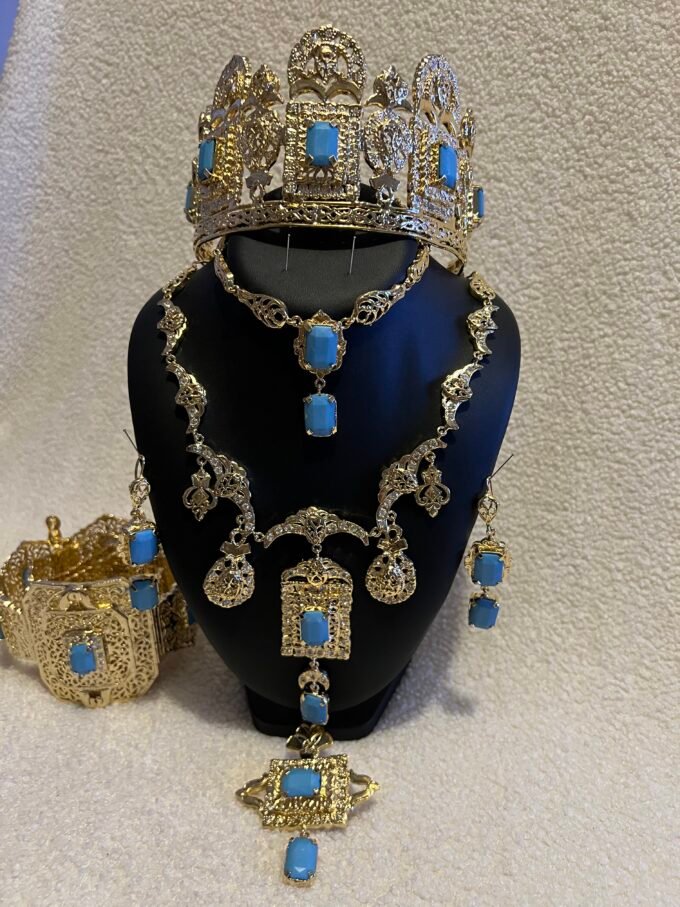 Parure 55 BLEU INDIEN