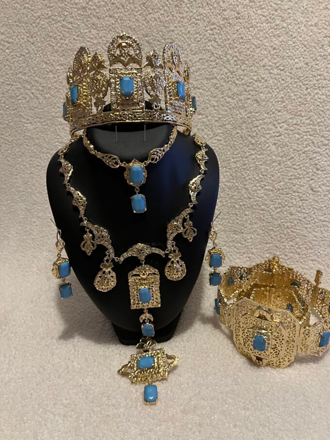 Parure 55 BLEU INDIEN