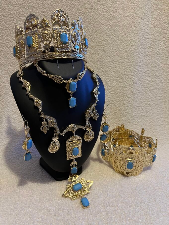 Parure 55 BLEU INDIEN