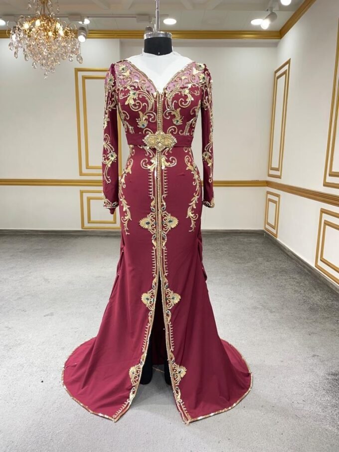 caftan sirène Red