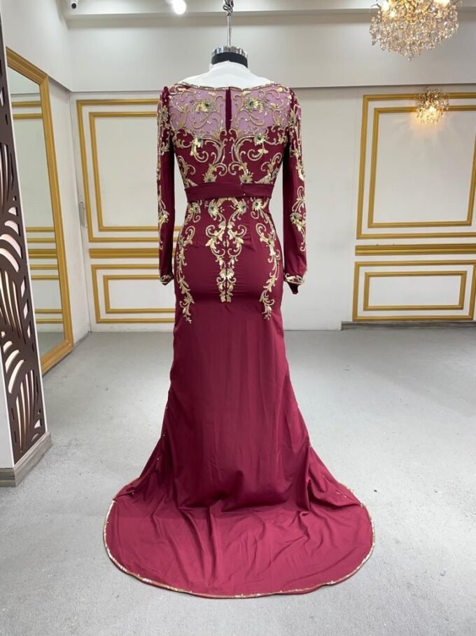 caftan sirène Red