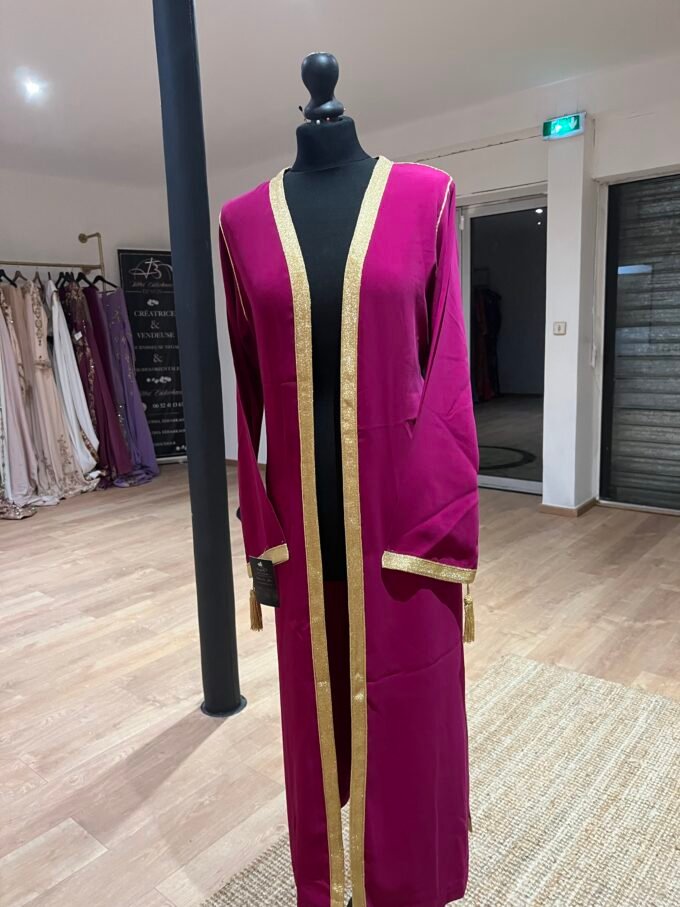 Kimono framboise