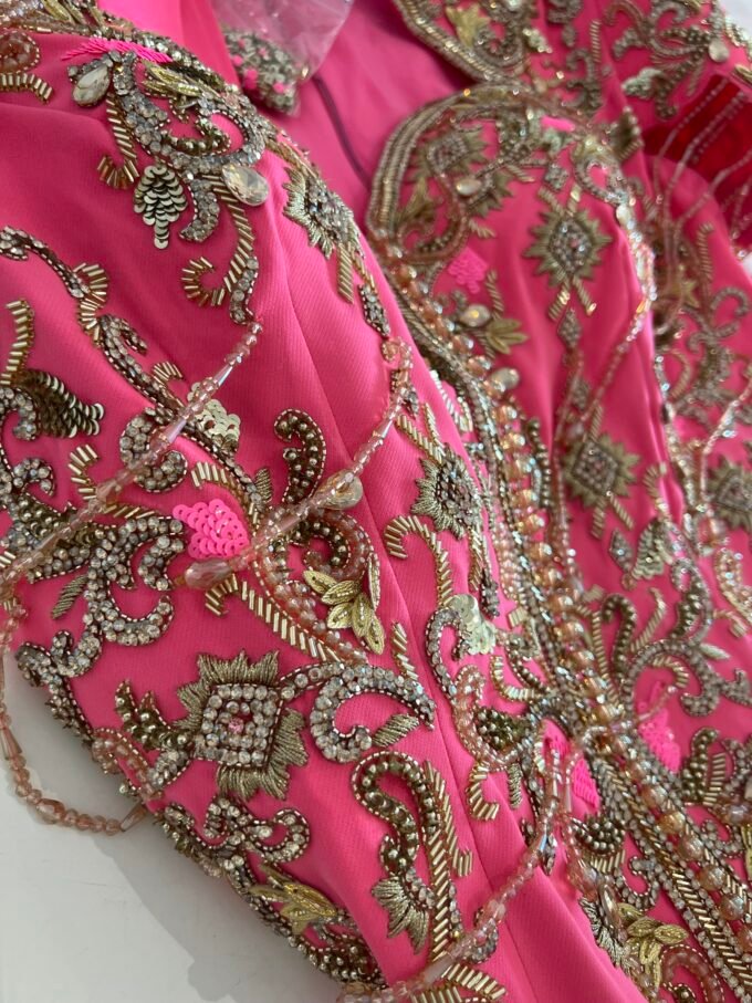 Caftan Shorts fushia