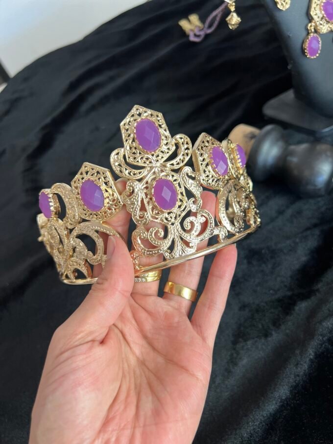 Parure mauve