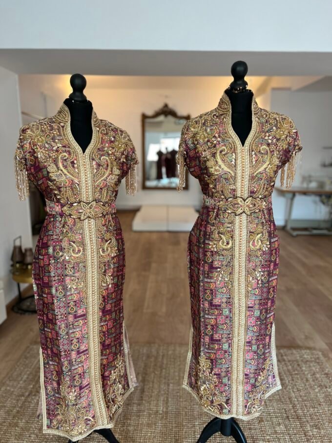 Caftan  short mille et une nuit