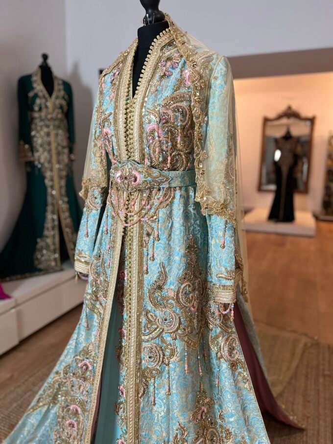 Takchita Ziana  Brocade minte