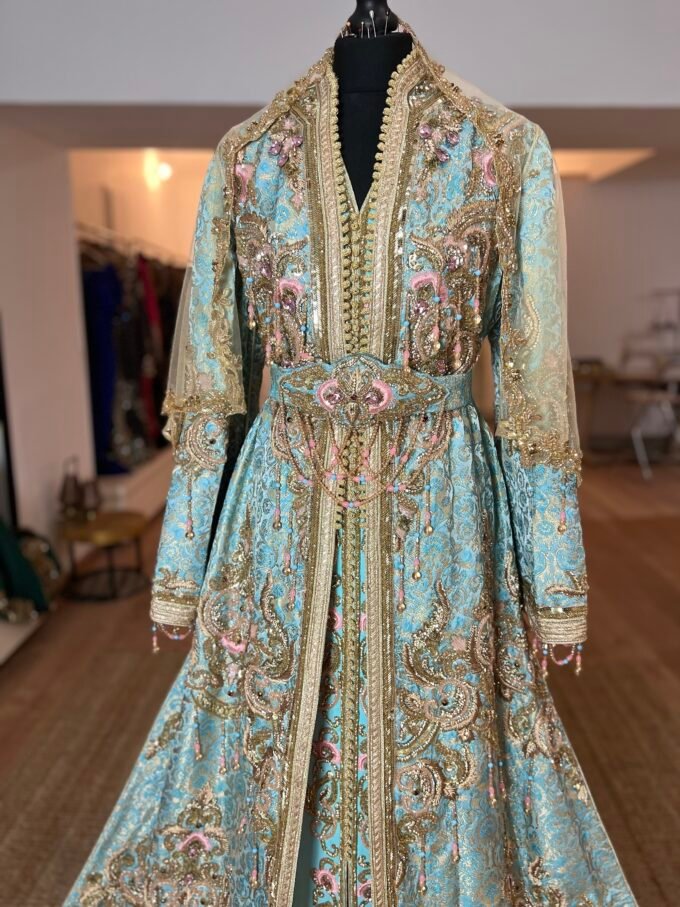 Takchita Ziana  Brocade minte