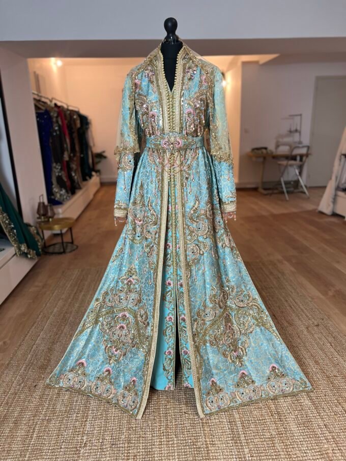 Takchita Ziana  Brocade minte